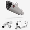 Lextek Matt Stainless Steel XP10 210mm Exhaust System for Honda VFR800 X Crossrunner (11-14)