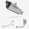 Lextek Stainless Steel XP10 Matt Exhaust System 210mm for Triumph Tiger 1050 Sport (13-20)
