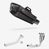 Lextek Carbon Fibre XP13C Exhaust System 210mm for Triumph Tiger 1050 Sport (13-20)