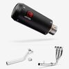 Lextek Carbon Fibre CP9C 180mm Exhaust System for Triumph Tiger 1050 Sport (13-21)