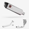Lextek Stainless Steel VP1 Matt Exhaust System 300mm for Triumph Tiger 1050 Sport (13-20)