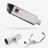 Lextek Stainless Steel VP1 Matt Exhaust System 300mm for KTM 1290 Super Adventure (17-20)