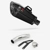 Lextek Carbon Fibre XP8C Exhaust 210mm Low Level with Link Pipe