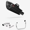 Lextek Carbon Fibre XP8C Exhaust System 210mm for Benelli TNT 125/135 (17-24)