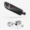 Lextek Carbon Fibre SP9C Gloss Exhaust 300mm with Link Pipe for Honda CBR1000 RR (08-13)