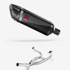 Lextek Carbon Fibre SP9C Gloss Exhaust System 300mm for BMW R 1200 GS (12-18) R 1200 R RS (14-18)