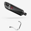 Lextek Carbon Fibre SP9C 300mm Exhaust System for Lexmoto Michigan 125