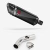 Lextek Carbon Fibre SP9C 300mm Exhaust with Link Pipe for Honda VFR800 X Crossrunner (11-14)