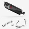 Lextek Carbon Fibre SP9C 300mm Exhaust System for Suzuki SV650 (03-15)