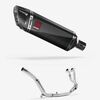 Lextek Carbon Fibre SP9C 300mm Exhaust System for Honda CRF1000 Africa Twin (16-19)
