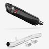 Lextek Carbon Fibre SP7C 400mm Exhaust with Link Pipe for Suzuki GSF1200 Bandit (96-06)