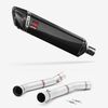 Lextek Carbon Fibre SP7C 400mm Exhaust with Link Pipe for KTM 690 Duke (12-15)