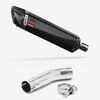 Lextek Carbon Fibre SP7C 400mm Exhaust with Link Pipe for Suzuki GSXR 600/750 (11- )