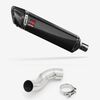 Lextek Carbon Fibre SP7C 400mm Exhaust with Link Pipe for Kawasaki Z900 (17-19)