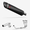 Lextek Carbon Fibre SP7C 400mm Exhaust System for Suzuki GSXR 600/750 (11-24)