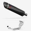 Lextek Carbon Fibre SP7C 400mm Exhaust System for Suzuki GSXR 1000 (17-24)