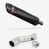 Lextek Carbon Fibre SP7C 400mm Exhaust with Link Pipe for Honda NC700/X (12-13) NC750/X (14-24)