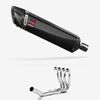 Lextek Carbon Fibre SP7C 400mm Exhaust System for Suzuki GSXR 600/750 (06-10)