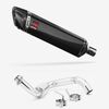 Lextek Carbon Fibre SP7C 400mm Exhaust System for BMW G310 R / GS (16-24)