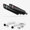 Lextek Carbon Fibre SP7C 400mm Exhaust with Link Pipes for Honda CBF1000 (06-10)