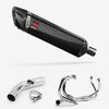 Lextek Carbon Fibre SP7C 400mm Exhaust System for Honda VFR800 X Crossrunner (11-14)