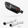 Lextek Carbon Fibre SP11C 200mm Exhaust with Link Pipe for KTM 690 Duke (12-15)