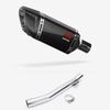 Lextek Carbon Fibre SP11C 200mm Exhaust with Link Pipe for Suzuki GSF 600 Bandit (95-06)