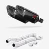 Lextek Carbon Fibre SP11C 200mm Exhaust with Link Pipes for Kawasaki ZZR1400 (12-19)