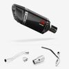 Lextek Carbon Fibre SP11C Gloss Exhaust System 200mm for Pulse XF250GY (06-15)