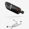 Lextek Carbon Fibre SP11C 200mm Exhaust System for BMW R 1200 GS (12-18) R 1200 R RS (14-18)