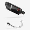 Lextek Carbon Fibre SP11C 200mm Exhaust System for Lexmoto Diablo 125 / SRT125
