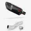 Lextek Carbon Fibre SP11C 200mm Exhaust with Link Pipe for Honda CB500 F/X (13-20)