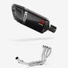 Lextek Carbon Fibre SP11C 200mm Exhaust System for Suzuki GSXR 1000 (17-24)