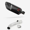 Lextek Carbon Fibre SP11C 200mm Exhaust with Link Pipe for Honda VFR 800 (97-01)