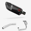 Lextek Carbon Fibre SP11C 200mm Exhaust System for Triumph Tiger 800 (10-21)