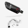 Lextek Carbon Fibre SP11C 200mm Exhaust with Link Pipe for KTM 390 Duke (13-16)