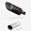 Lextek Carbon Fibre SP11C Gloss Exhaust 200mm with Link Pipe for KTM 790 Duke (18-21)