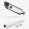 Lextek Polished Stainless Steel SP4 300mm Exhaust with Link Pipe for Suzuki GSF1200 Bandit (96-06)