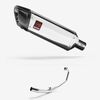 Lextek Polished Stainless Steel SP4 300mm Exhaust System for Honda CBR 125 R (04-10)