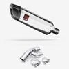 Lextek Polished Stainless Steel SP4 300mm Exhaust with Link Pipe for BMW S1000 XR (15-19)