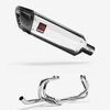 Lextek Polished Stainless Steel SP4 300mm Exhaust System for Honda VFR 800 (98-01)