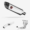 Lextek Polished Stainless Steel SP4 300mm Exhaust System for Kawasaki Versys 1000 (12-18)