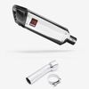 Lextek Polished Stainless Steel SP4 300mm Exhaust with Link Pipe for BMW R 1250 GS (18-19)