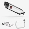 Lextek Polished Stainless Steel SP4 300mm Exhaust System for Benelli TNT 125/135 (17-24)