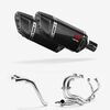 Lextek Carbon Fibre SP11C Gloss Exhaust System 200mm for Honda VFR800 (02-13)