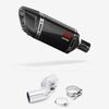 Lextek Carbon Fibre SP11C 200mm Exhaust with Link Pipe for Kawasaki Ninja H2 SX (18-20)