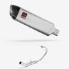 Lextek Stainless Steel VP1 Matt Exhaust System 300mm for Lexmoto LS-N 125
