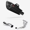 Lextek Carbon Fibre XP8C 210mm Exhaust System for Kawasaki Z900 (20-24)