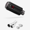 Lextek Carbon Fibre CP8C 150mm Exhaust with Link Pipe for BMW S1000R 2017-2020