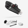 Lextek Carbon Fibre XP13C 210mm Exhaust with Link Pipe for Kawasaki Ninja 1000/1100 SX